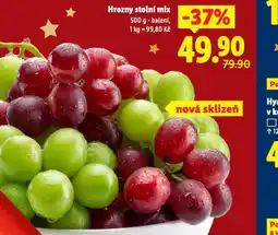Lidl Hrozny stolní mix nabídka