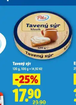 Lidl Tavený sýr nabídka