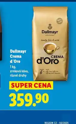 Lidl Dallmayr crema d´oro nabídka