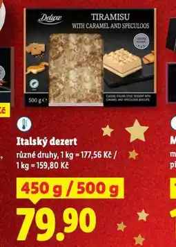 Lidl Italský dezert nabídka