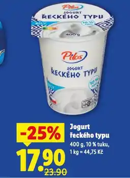 Lidl Jogurt řeckého typu nabídka