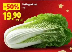 Lidl Pekingské zelí nabídka