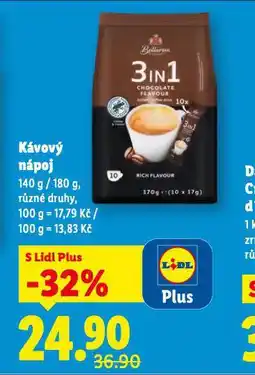 Lidl Kávový nápoj nabídka