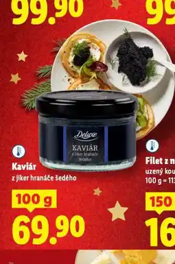 Lidl Kaviár nabídka