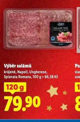 Lidl Výběr salámů nabídka