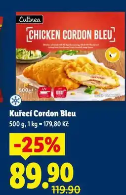 Lidl Kuřecí cordon bleu nabídka