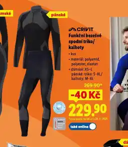 Lidl Pánské funkční spodní triko nabídka