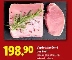 Lidl Vepřová pečeně bez kosti nabídka