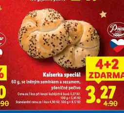 Lidl Kaiserka speciál nabídka