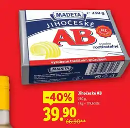 Lidl Jihočeské ab nabídka