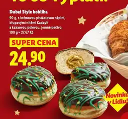 Lidl Dubai style kobliha nabídka