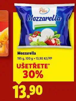 Lidl Mozzarella nabídka