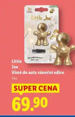 Lidl Little joe vůně do auta vánoční edice nabídka