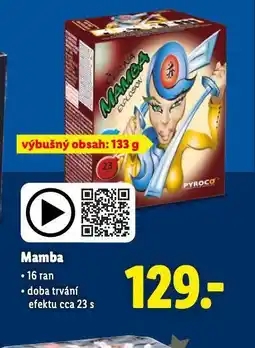 Lidl Mamba nabídka