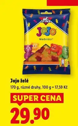 Lidl Jojo želé nabídka