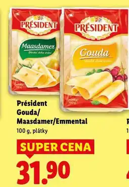 Lidl Président emmental nabídka