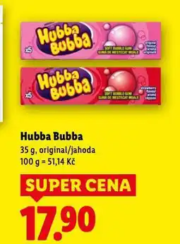 Lidl Žvýkačka hubba bubba nabídka