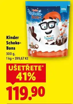 Lidl Kinder schoko-bons nabídka