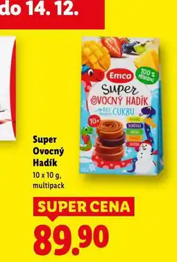 Lidl Super ovocný hadík nabídka