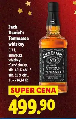 Lidl Jack daniel's nabídka