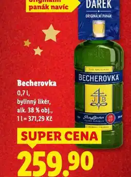 Lidl Becherovka nabídka