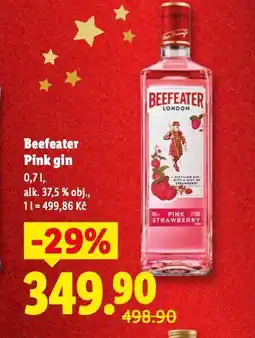 Lidl Beefeater gin nabídka