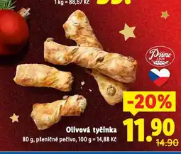 Lidl Olivová tyčinka nabídka