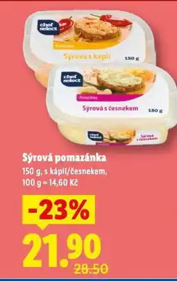 Lidl Sýrová pomazánka nabídka