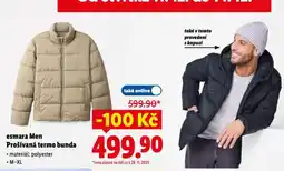 Lidl Prošívaná termo bunda nabídka