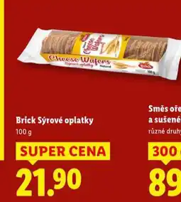 Lidl Brick sýrové oplatky nabídka