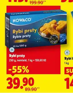 Lidl Rybí prsty nabídka