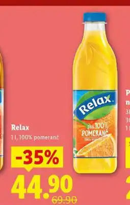 Lidl Relax nabídka