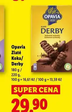 Lidl Opavia zlaté koka nabídka