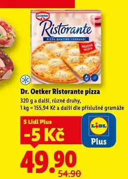 Lidl Dr. oetker pizza ristorante nabídka
