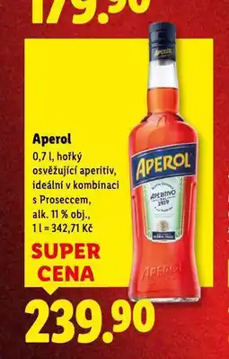 Lidl Aperol nabídka