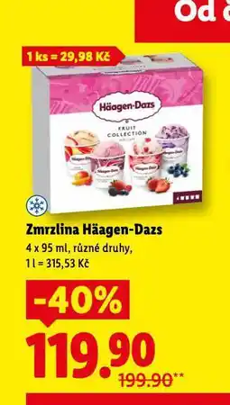 Lidl Zmrzlina haagen-dazs nabídka