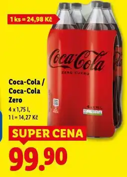 Lidl Coca-cola zero nabídka