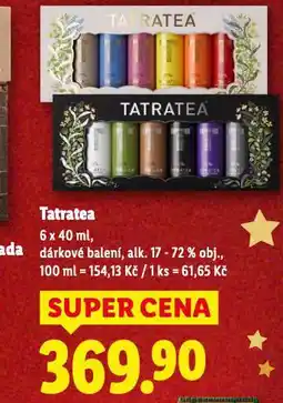 Lidl Tatratea nabídka
