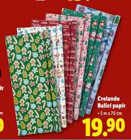 Lidl Balicí papír nabídka