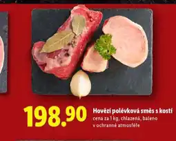 Lidl Hovězí polévková směs s kostí nabídka