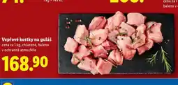 Lidl Vepřové kostky na guláš nabídka