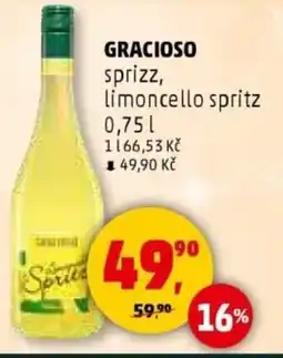 Penny Market Gracioso sprizz, limoncello spritz nabídka
