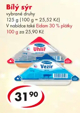 CBA Bílý sýr nabídka