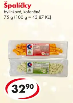 CBA Špalíčky nabídka