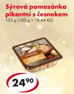 CBA Sýrová pomazánka pikantní s česnekem nabídka