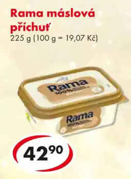 CBA Rama máslová příchuť nabídka