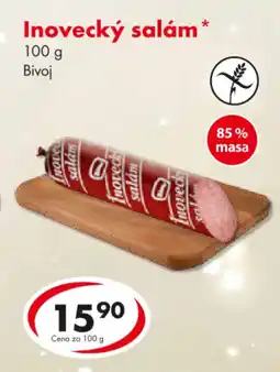 CBA Inovecký salám nabídka
