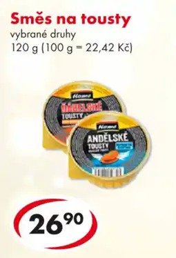 CBA Směs na tousty nabídka