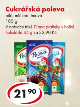 CBA Cukrářská poleva nabídka