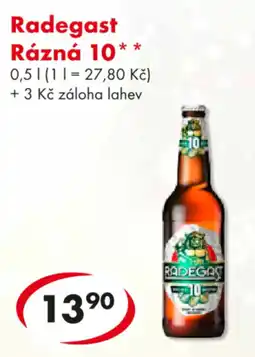 CBA Radegast Rázná 10 nabídka